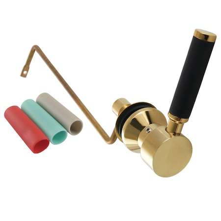 Kingston Brass Side Mount Toilet Tank Lever, Polished Brass KTDKLS2